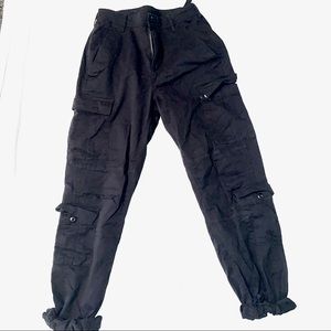 Black Cargo Pants